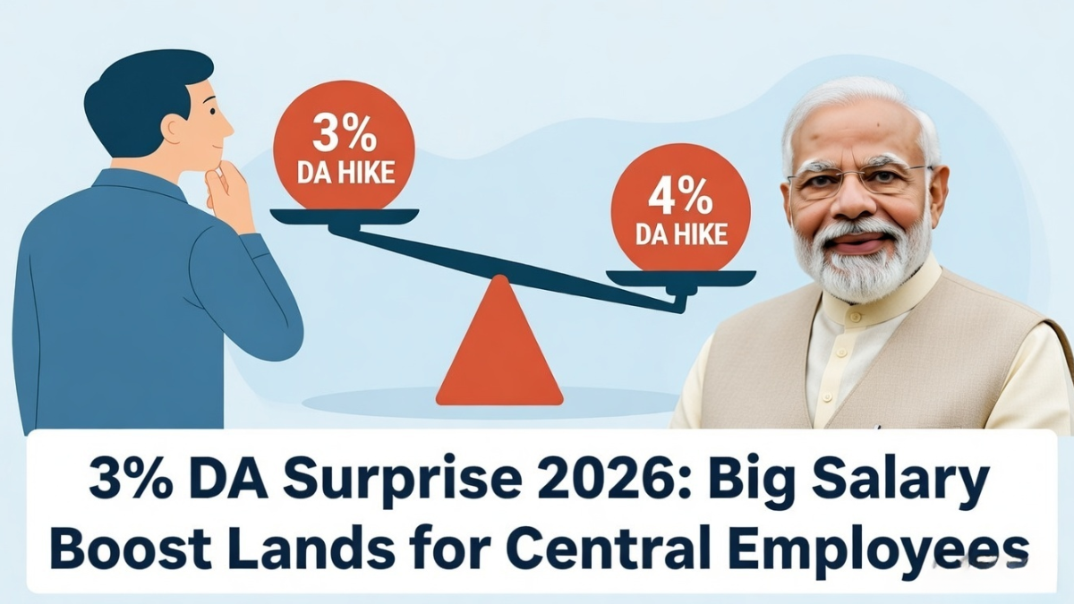 3 Percent DA Increase