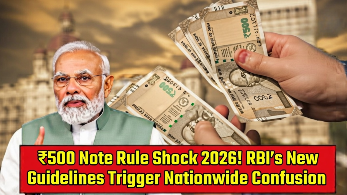 ₹500 Note Update 2026