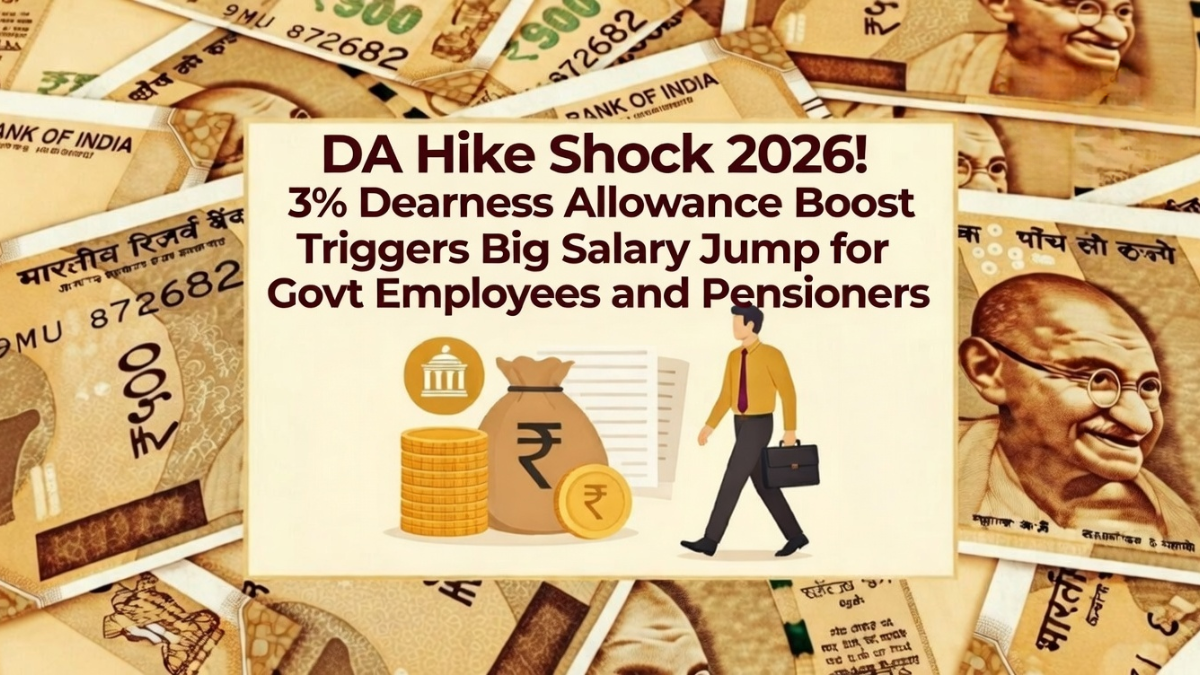 Dearness Allowance Increase 3 Percent