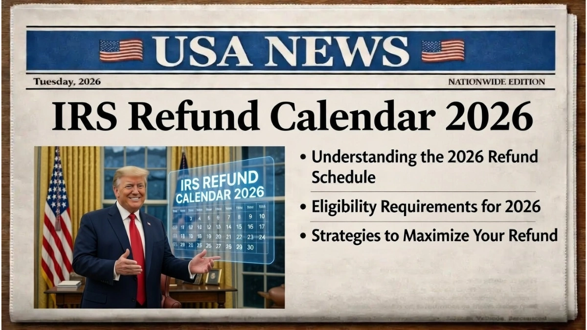 IRS Refund Calendar 2026