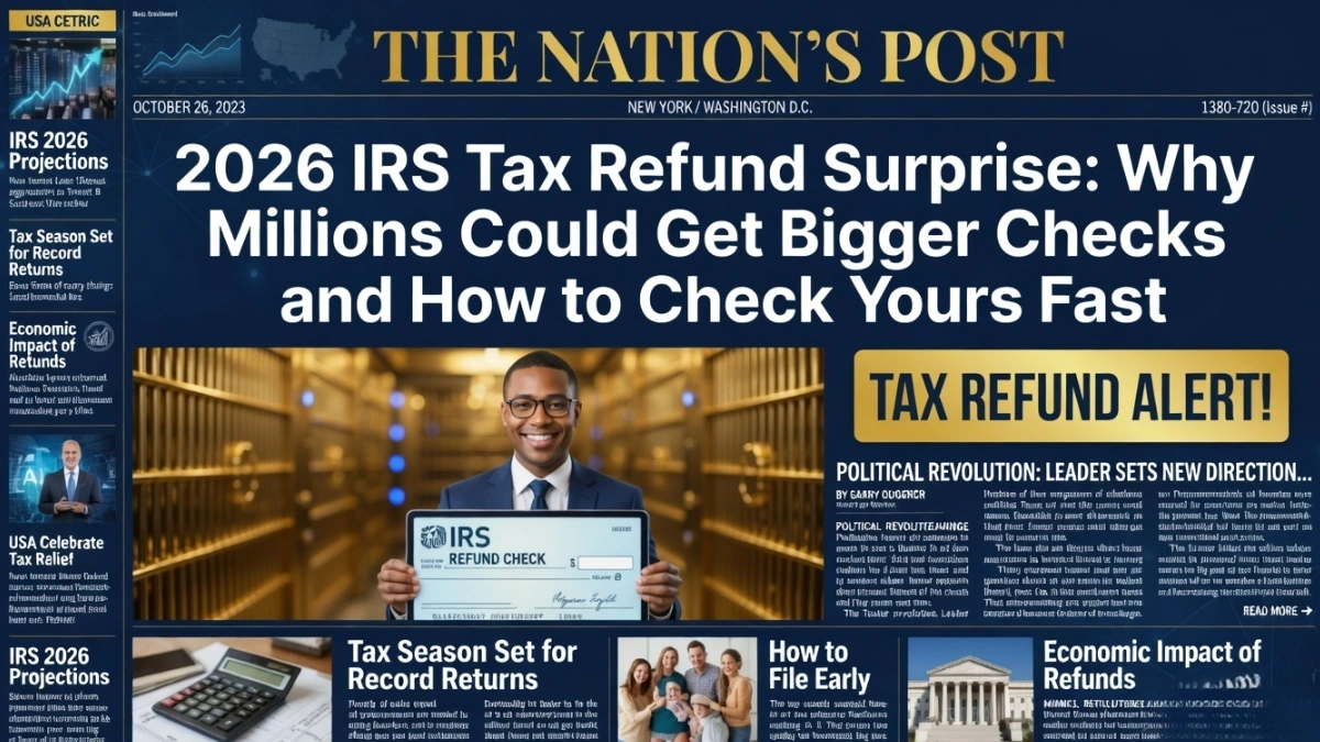 2026 IRS Refund Boost