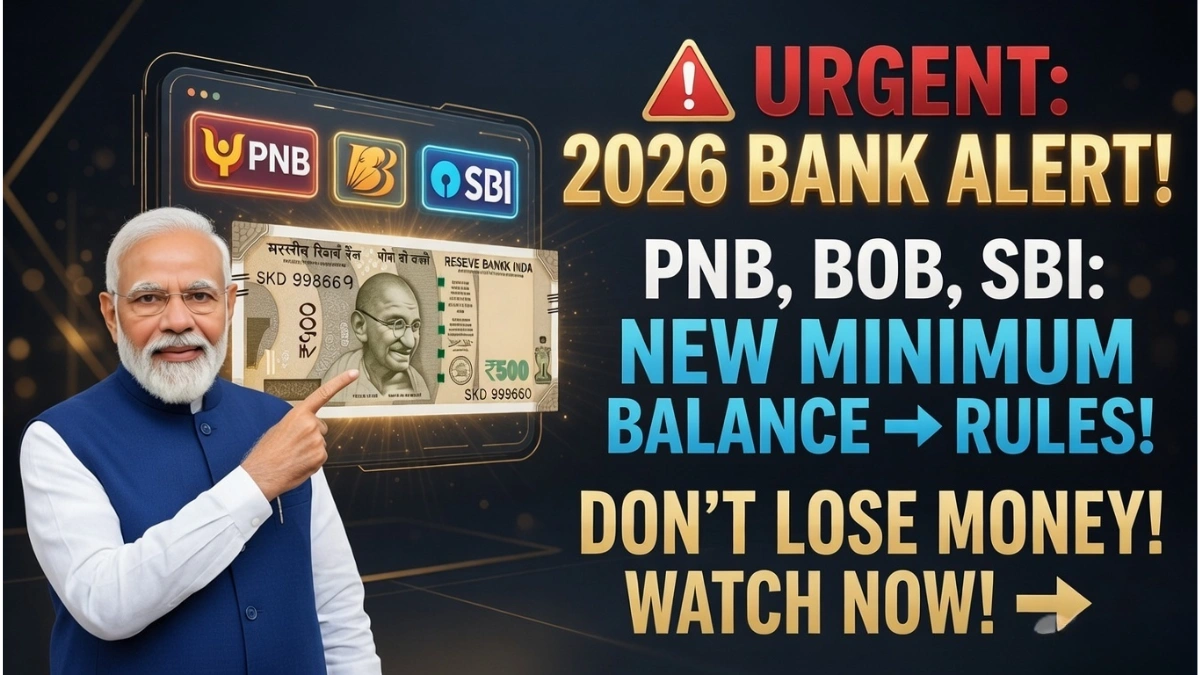 Bank Minimum Balance Rule 2026