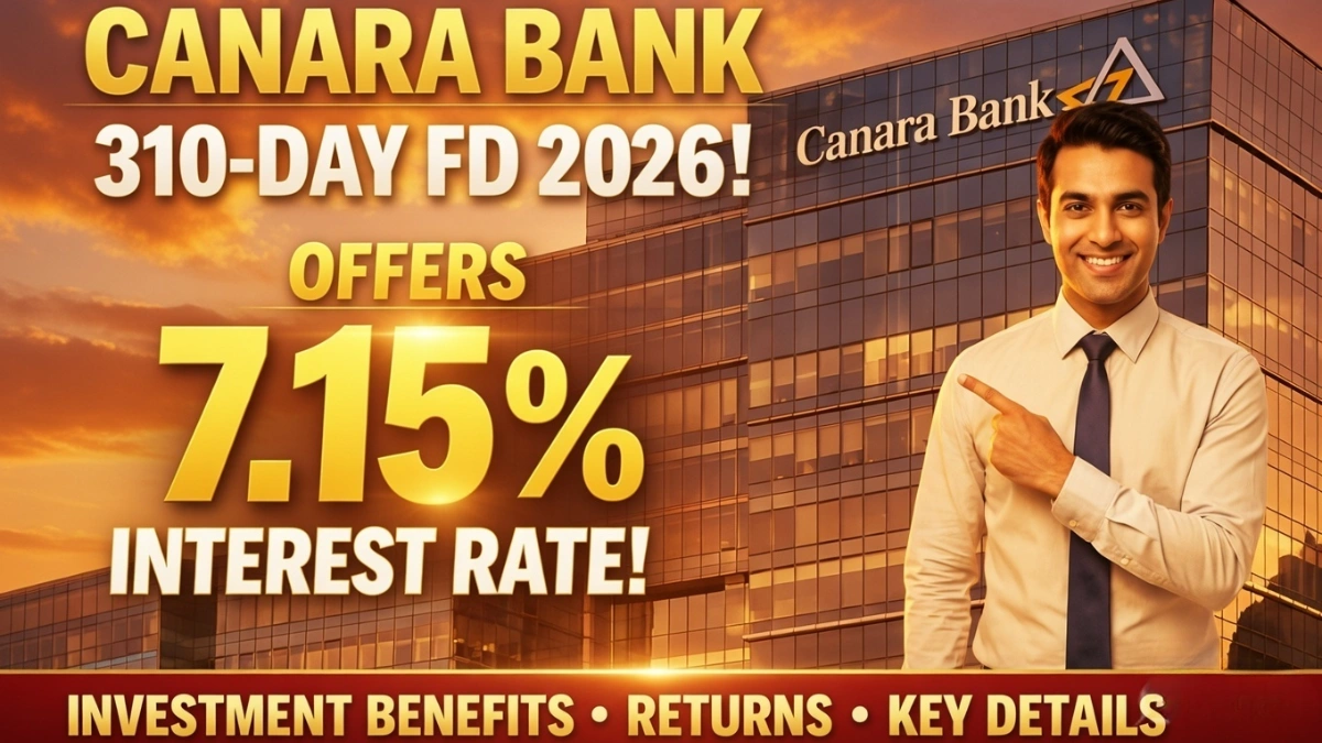 Canara Bank FD 2026