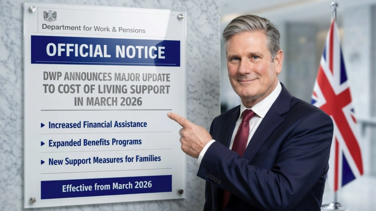 DWP cost of living support 2026