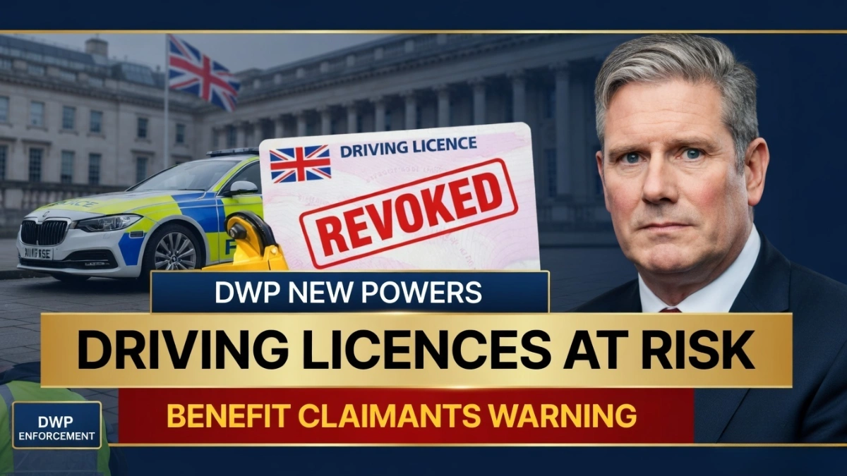 DWP licence revocation 2026
