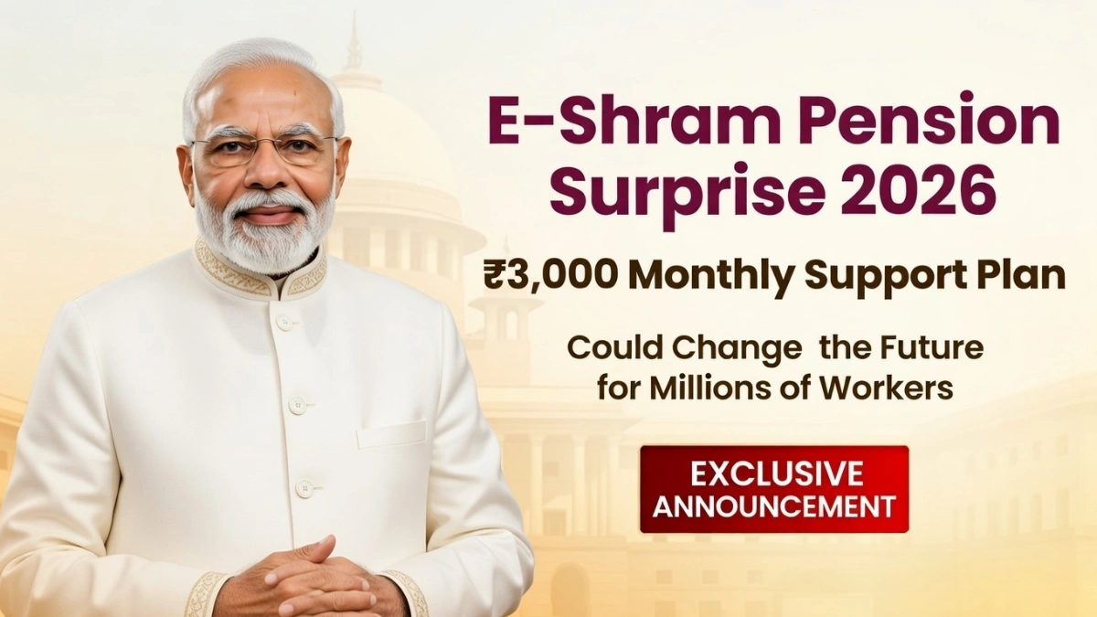 E Shram Pension Scheme 2026