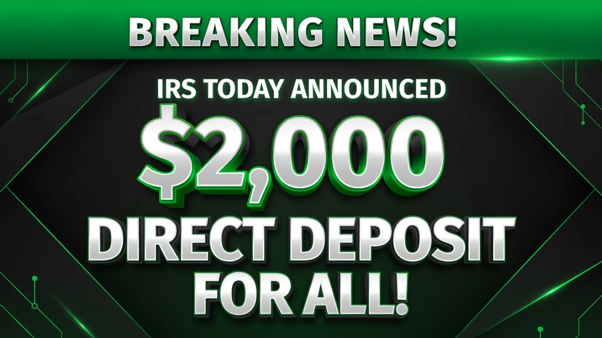 IRS $2000 direct deposit