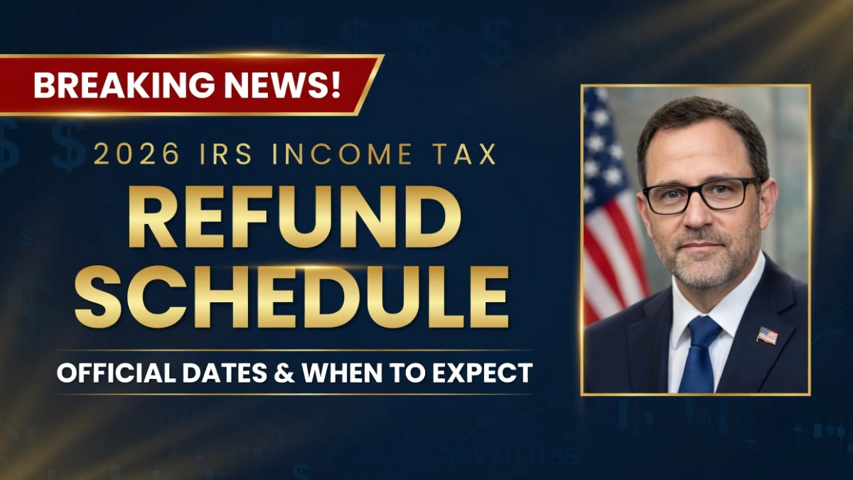 IRS refund schedule 2026