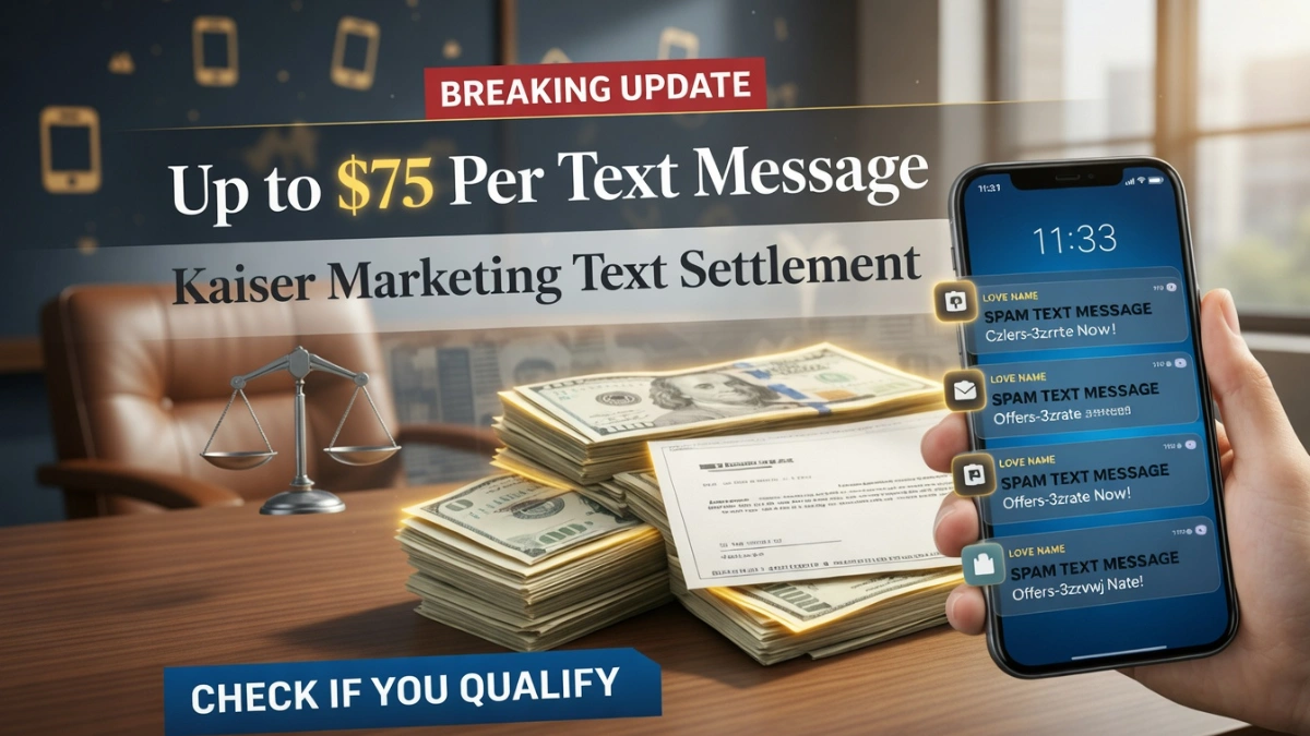 Kaiser text settlement 2026