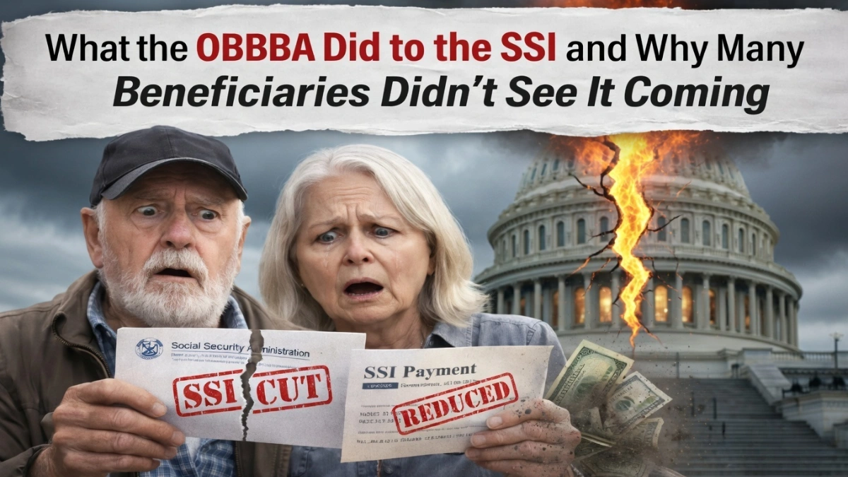 OBBBA Just Affected SSI Payments
