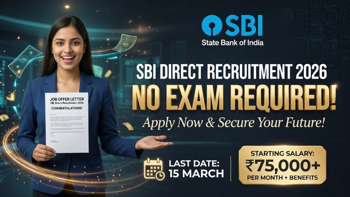 SBI Recruitment 2026