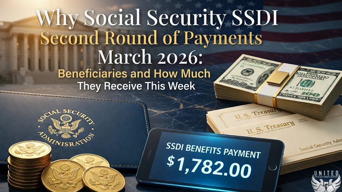 SSDI payment March 2026