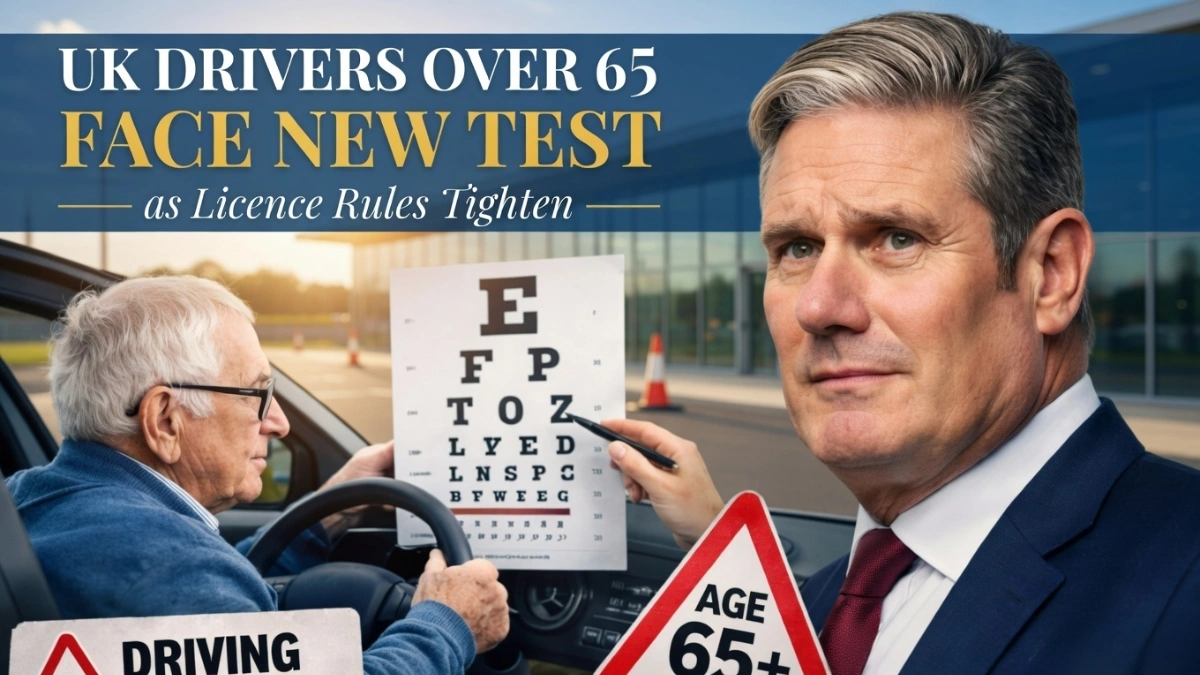 UK drivers over 65