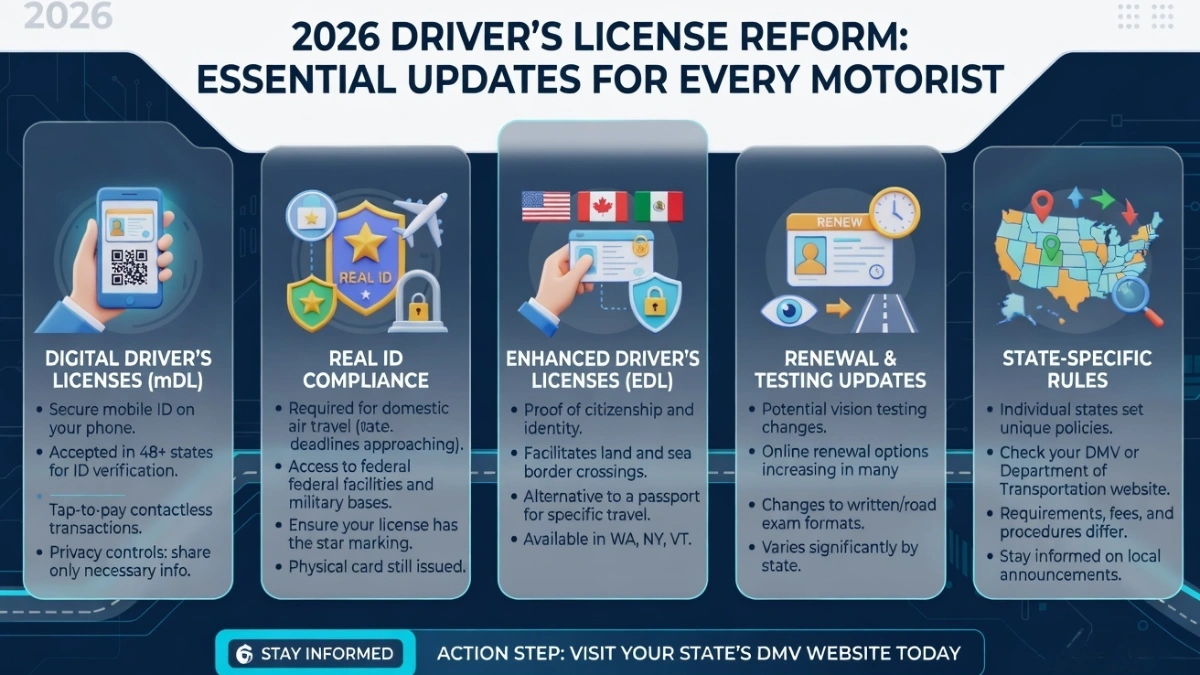 driver license updates usa