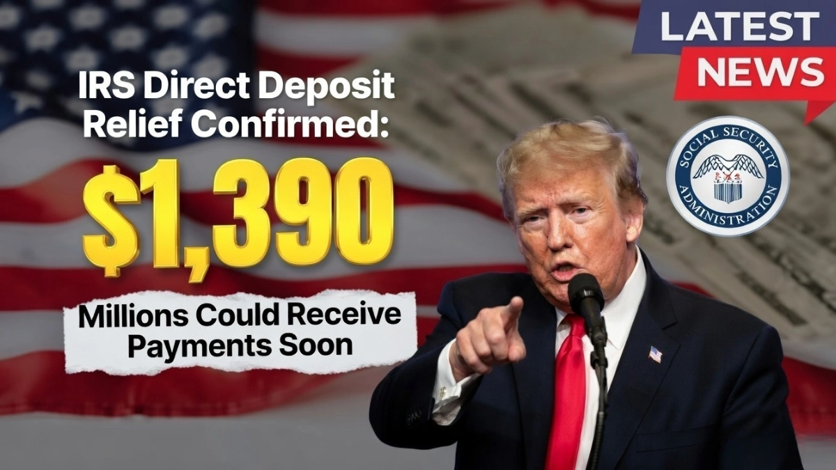 irs direct deposit payment 1390