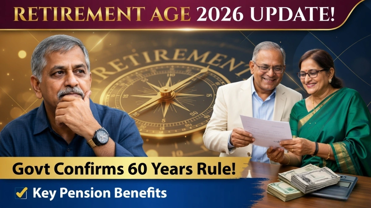 retirement age 2026 India
