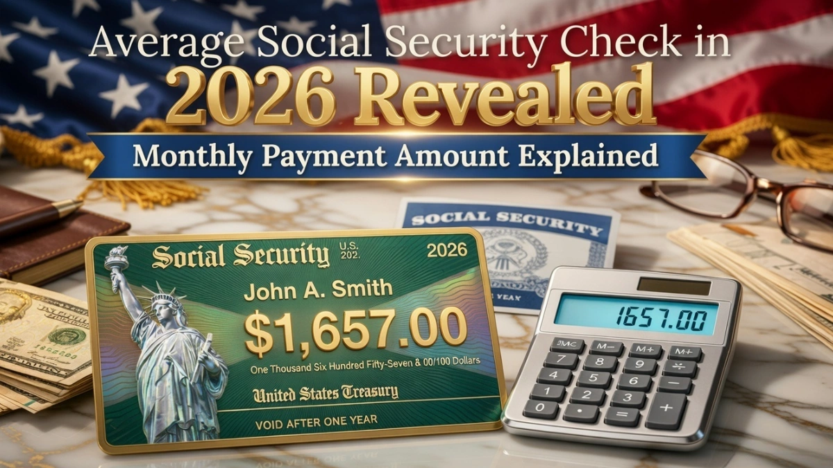 social security 2026 average check