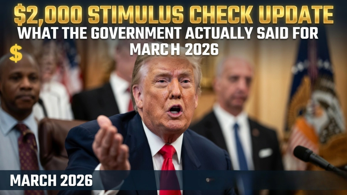 stimulus check march 2026